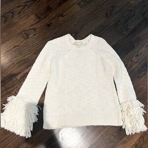 MICHAEL Michael Kors Ruffle Long Sleeve Sweater